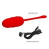 Pretty Love - Oeuf Vibrant  Texture Marine Rechargeable Rouge